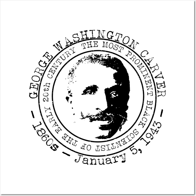 George Washington Carver Wall Art by naraka